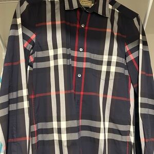 Men's Checkered Shirt - Black and Red